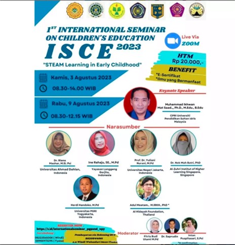 PG-PAUD UPY Gelar 1st International Seminar on Children’s Education 2023